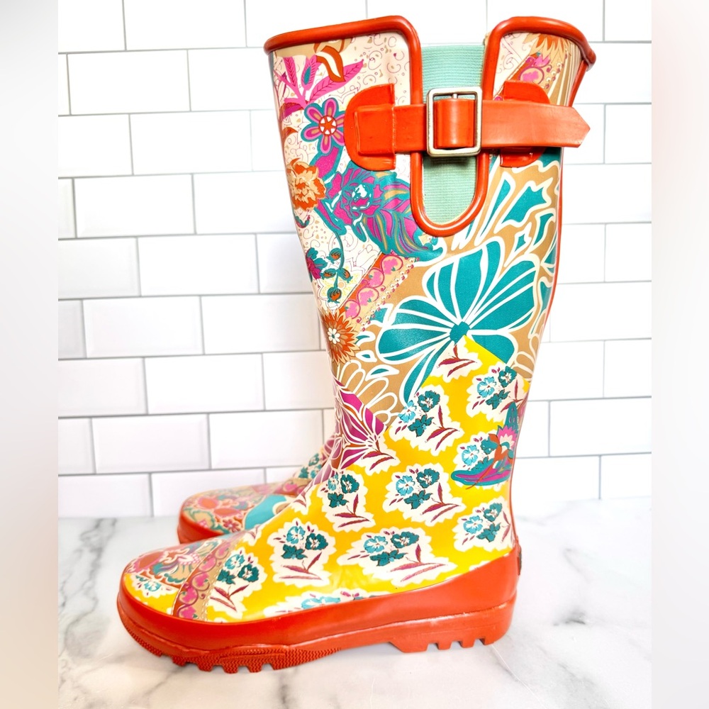 Sperry Top-Sider Patterned Rain Boots - Picture 5 of 10